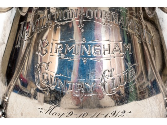 Towle Sterling Silver Triple Handle Trophy Cup, 12.15 Ozt.