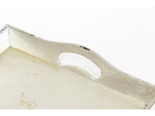 Set Of Four Twin Handled Serving Trays