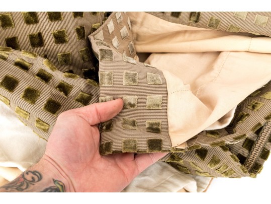 Pair Of Brunschwig And Fils Fabric Window Curtains