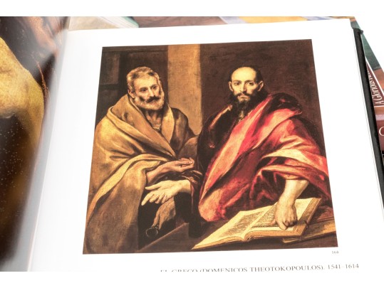 Group Of Three Coffee Table Books