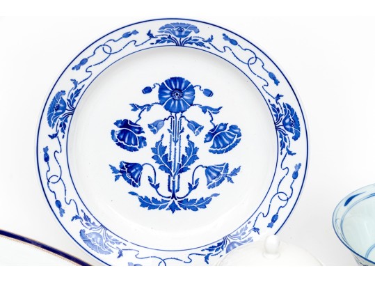 Collection Of Eight Assorted Porcelain Serving Wares