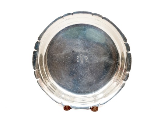 Richard Dimes Co. Sterling Silver Serving Plate, 26.46 Ozt.