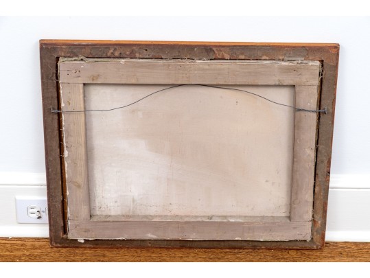 Signed W. Fletcher Oil On Canvas, Clipper Ship