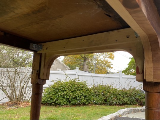 American Primitive Pine Table, Ca. 1780-1820