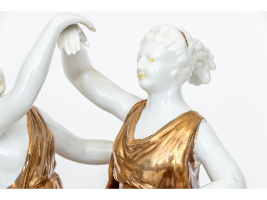 Porcelain Neoclassical Figural Sculpture