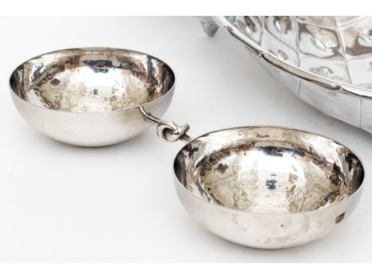 Arthur Court And Mariposa Aluminum Serving Wares