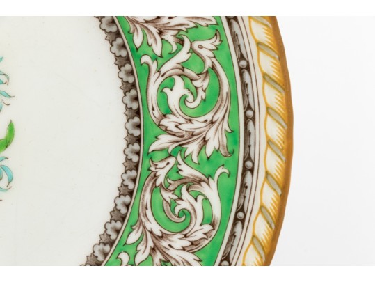 Set Of Eight English Minton China Plates