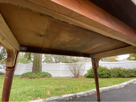 American Primitive Pine Table, Ca. 1780-1820