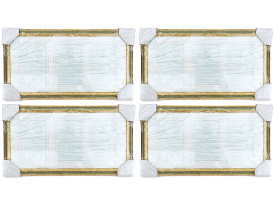 Decorative Set Of Four Sheffield Home Picture Frames