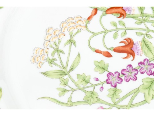 Tiffany & Co. Decorative Floral Motif Serving Plate