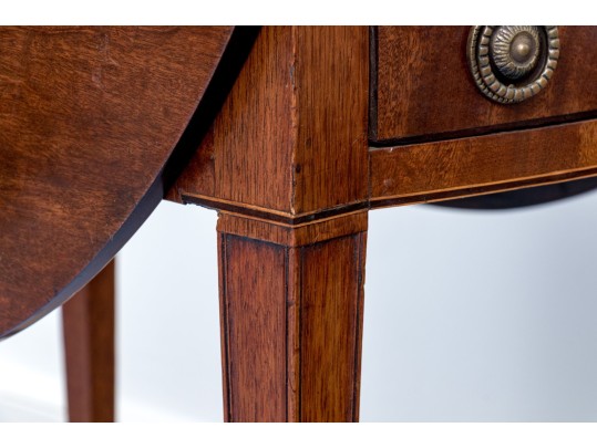 Fine George III Mahogany Pembroke Table, Ca. 1800-1820