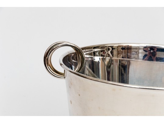 Ralph Lauren Aluminum Twin Handled Ice Bucket