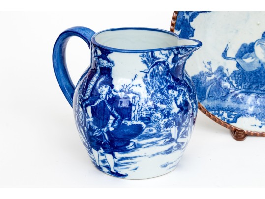 Four Blue And White English And Asian Ceramics