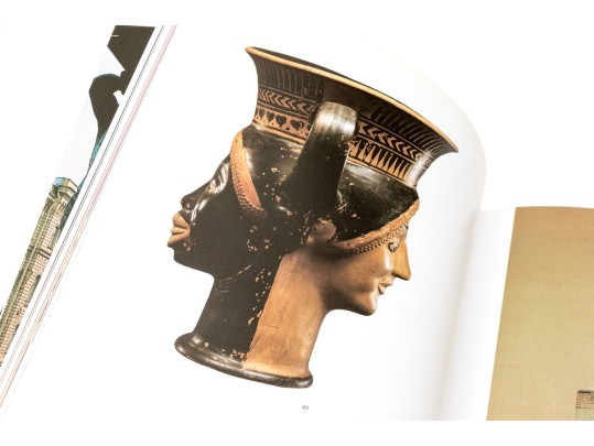 Group Of Three Coffee Table Books