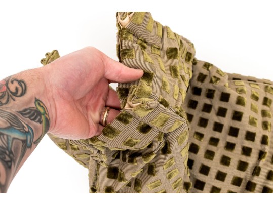 Pair Of Brunschwig And Fils Fabric Window Curtains