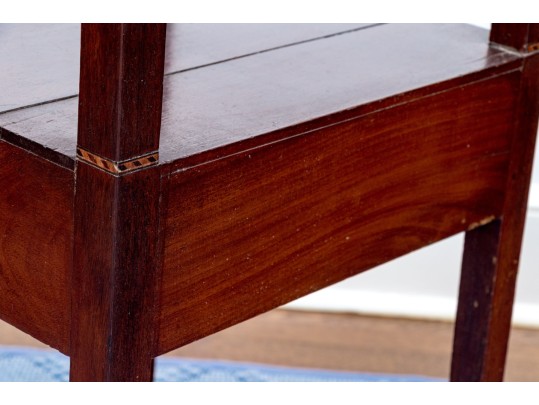 Antique Chippendale Mahogany Side Table, Ca. 1780-1800