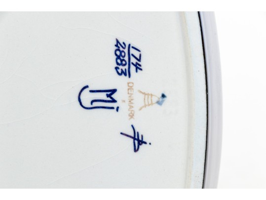 Danish Royal Copenhagen Square Bowl