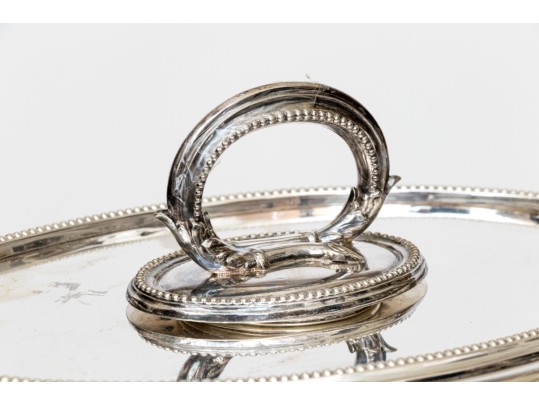 English London George Richmond Collis & Co. Silver Plated Vegetable Dish