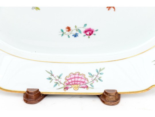 Vista Allegre For Mottahedeh Chinese Export Style Porcelain Serving Platter