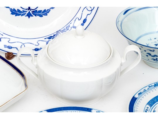 Collection Of Eight Assorted Porcelain Serving Wares