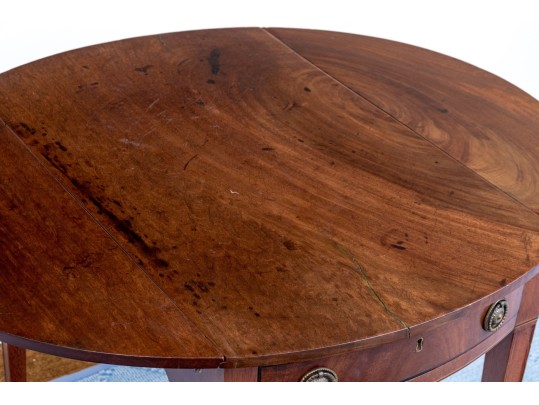 Fine George III Mahogany Pembroke Table, Ca. 1800-1820