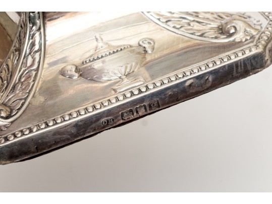 Pair Of Georgian Sterling Silver Weighted Candlesticks