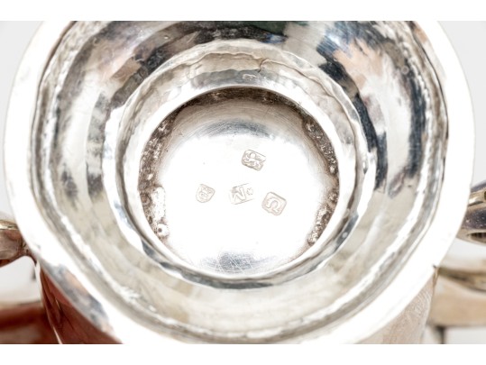 English London Sterling Silver Twin Handled Trophy Cup, 9.175 Ozt.