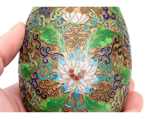 Chinese Cloissone Egg