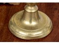 Four 19th C. Brass Candlesticks
