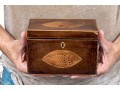 Marquetry Inlaid Tea Caddy