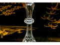 Pair Of Fabulous Hand-blown Glass Candlesticks