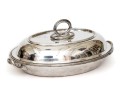 English London George Richmond Collis & Co. Silver Plated Vegetable Dish