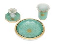 Three Piece Set Of Royal Copenhagen Pottery