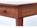 Late Federal Cherry Single Drawer Stand, Ca. 1820-40