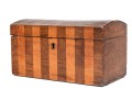 Antique Marquetry Tea Caddy
