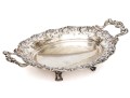 Continental .800 Silver Twin Handled Footed Bowl, 12.375 Ozt.