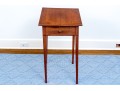 Late Federal Cherry Single Drawer Stand, Ca. 1820-40