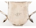 English London Sterling Silver Twin Handled Trophy Cup, 9.175 Ozt.
