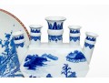 Four Blue And White English And Asian Ceramics