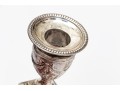 Pair Of Georgian Sterling Silver Weighted Candlesticks