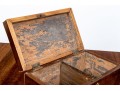 Marquetry Inlaid Tea Caddy