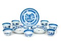 Assembled Collection Of Chinese And Chinese Export Blue And White Porcelain