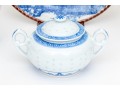 Four Blue And White English And Asian Ceramics