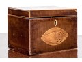 Marquetry Inlaid Tea Caddy