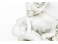 Bisque Porcelain Figurine Of Mother And Child