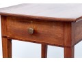 Late Federal Cherry Single Drawer Stand, Ca. 1820-40