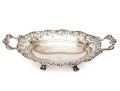 Continental .800 Silver Twin Handled Footed Bowl, 12.375 Ozt.