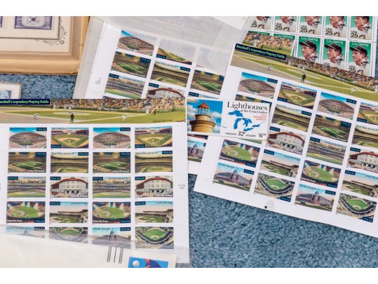 Large Collection Of Stamps