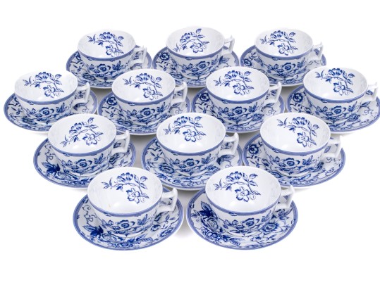 Set Of Twelve English Spode 