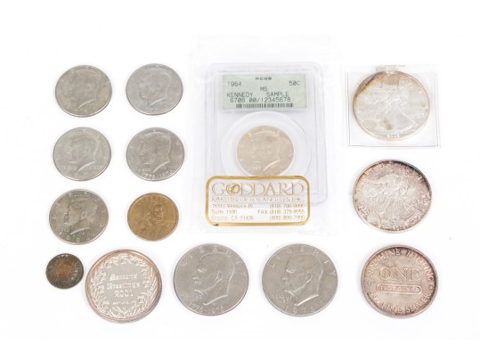 Coin Lot: .999 Ingots, Eagles And More